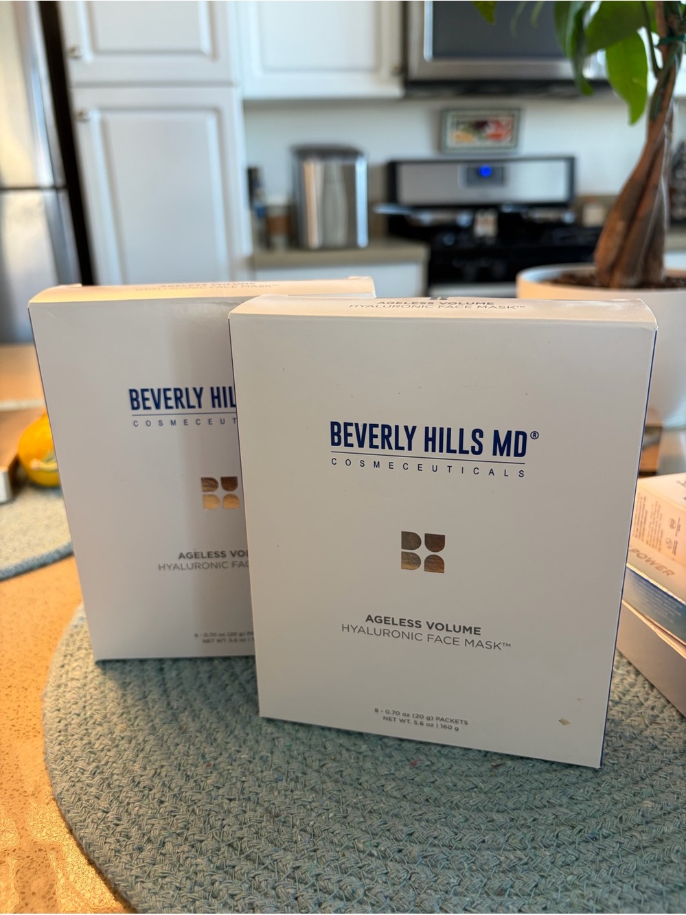 Beverly Hills MD ageless volume Hyaluronic face masks